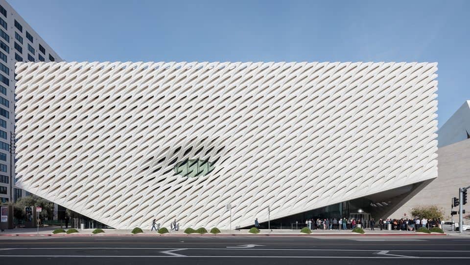 The Broad Museum in LA